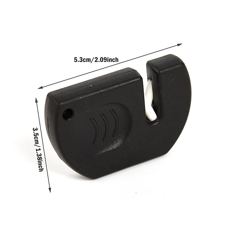 Mini Ceramic Multi Purpose Keychain Pocket Tools Portable Knife Sharpener