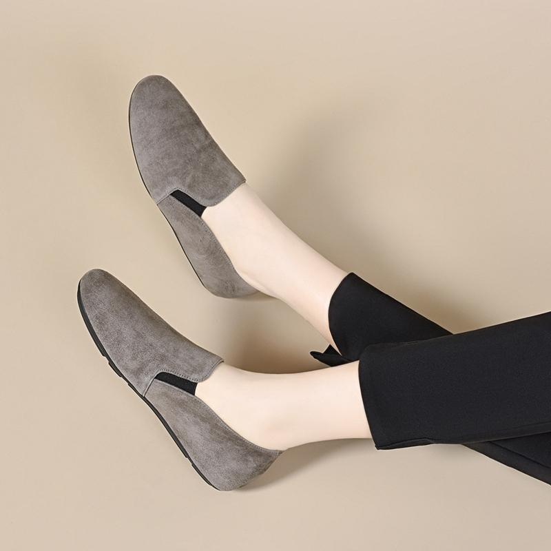 

Fashion AIYUQI Women s Flat Shoes Spring 2025 New Non-slip Loafers For Women Large Size Ballet Sneakers Female Shoes 35