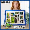 MOCnew Technical Parts Wedo  Battery Robotics Construction Set Building Blocks Compatible Wedo 2.0 Educational DIY Holiday Gifts