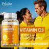 Vysoce účinný doplněk 2 v 1 vitamín D3 + K2, obsahující 50 000 IU vitamínu D3 a 200 mcg vitamínu K2 (MK-7) pro podporu zdraví kostí.
