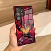 Hazbin Hotels Alastor Handyhülle Für Samsung S26 S24 Ultra S25 S23 S22 S20 Fe S21 Plus A54 A24 A53 A16 A13 Glasabdeckung