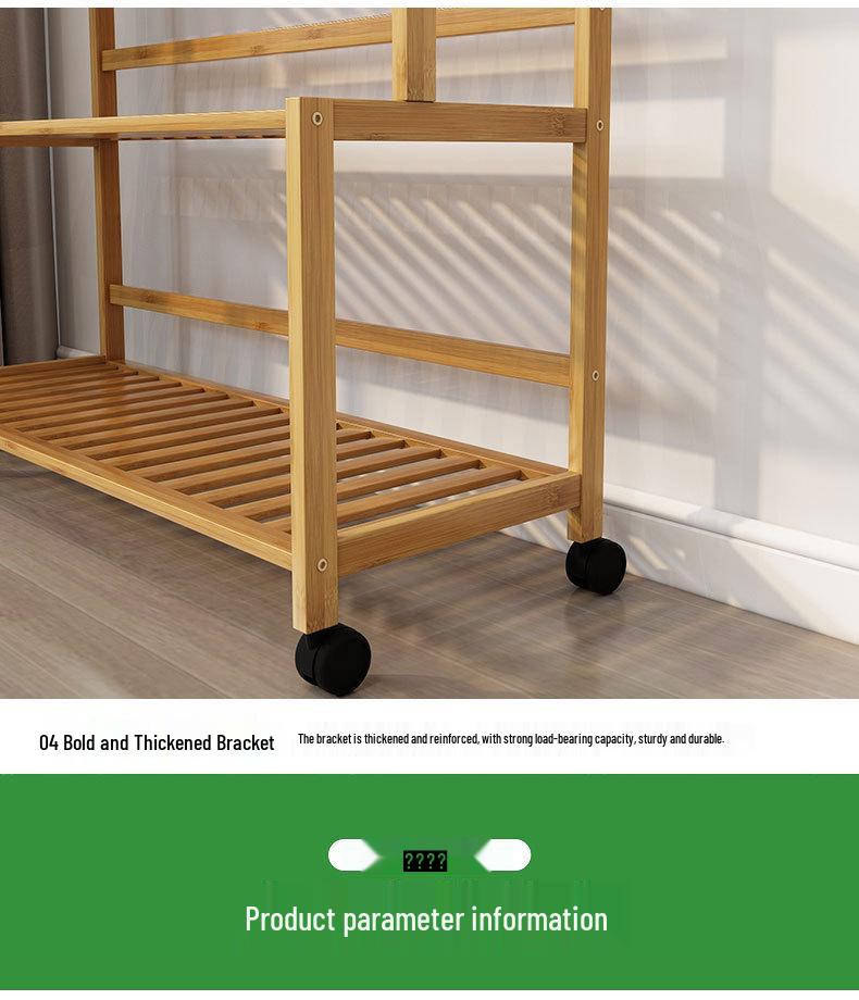 Bamboo Multi-Tier Indoor Plant Stand for Succulents and Flowers