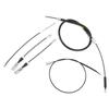 5Pcs Car HandBrake Cable Kit For Opel Corsa C 2000-2009