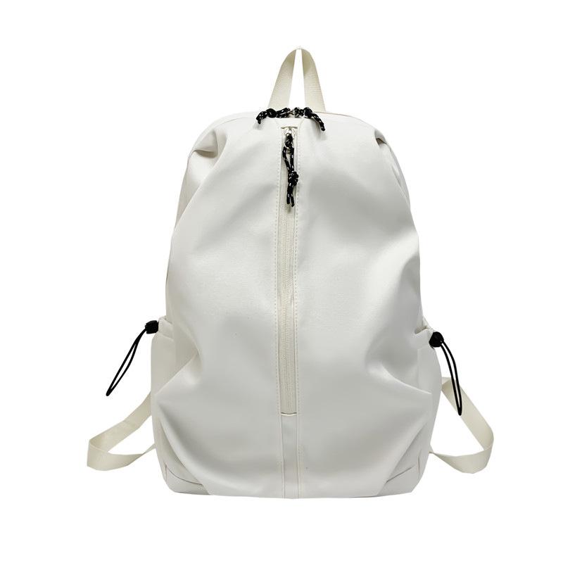 Unisex High-Capacity Solid Color Travel & School Backpack
