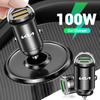 EWDM7 100W Micro Car Quick Charger Vehicle Cigarette Lighter Convert Plug For KIA Rio K5 K2 Sportage Ceed Sorento Picanto Stinger Soul