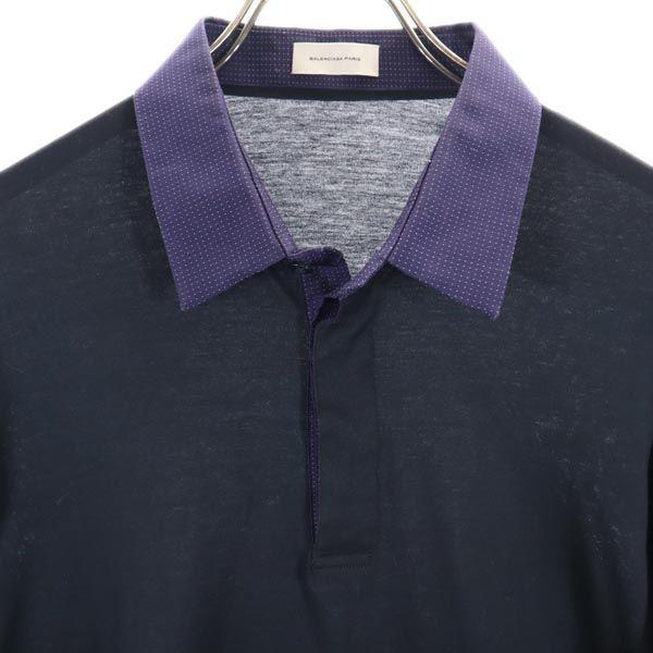 BALENCIAGA made in Italy Long sleeve shirt L Black series Men's Used