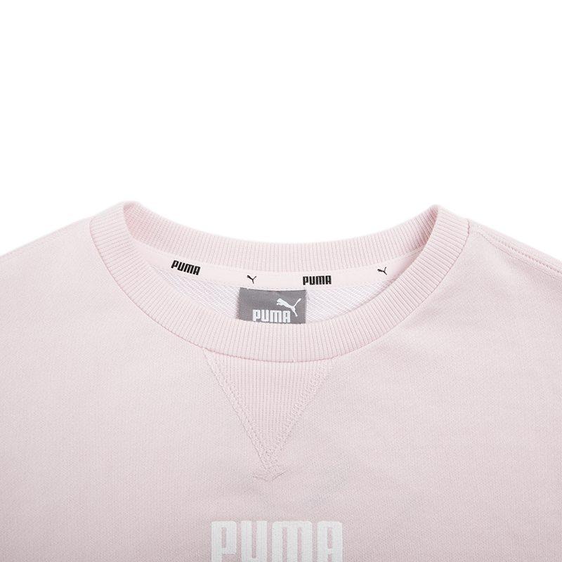 PUMA Sweatshirts Men's Pink Crew Neck Moderate Other 849575-16