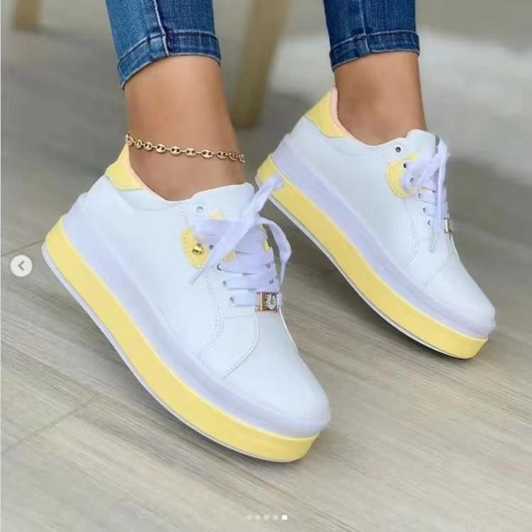 Shoes Women Casual Sneakers Woman-shoes Roses Mesh 2025 Large Solid Summer PU Fabric Office & Career Leisure Flat Round Toe Cros