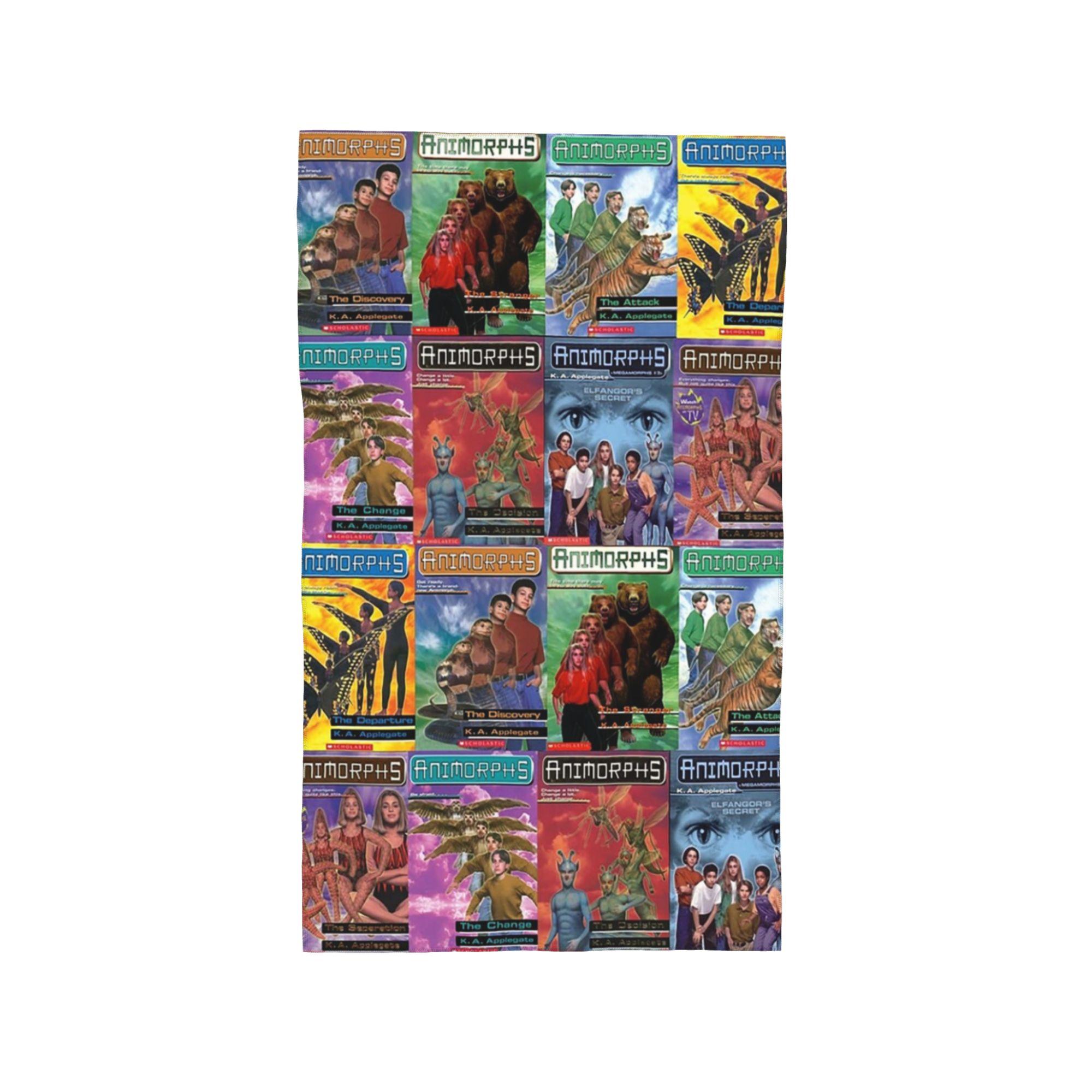 

Animorphs Book Covers Soft Face Towel Quick Dry Pool Bath Cotton Towels Absorbent Quick W40*H60(CM)