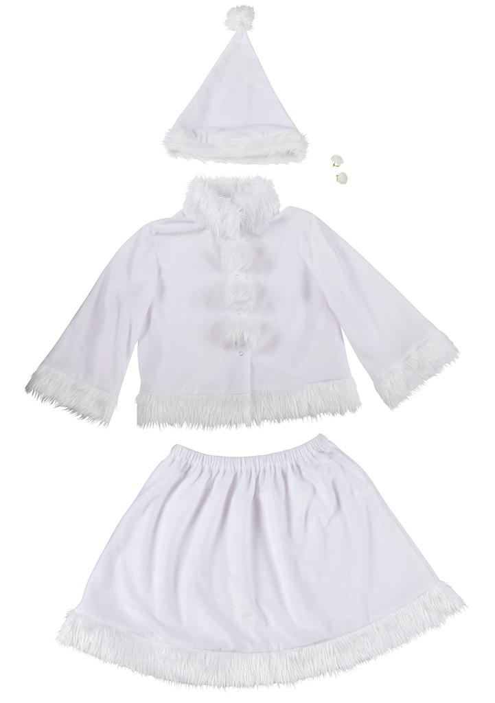 Clearstone Mimi Noel Cosplay Christmas Basic Santa White Women's