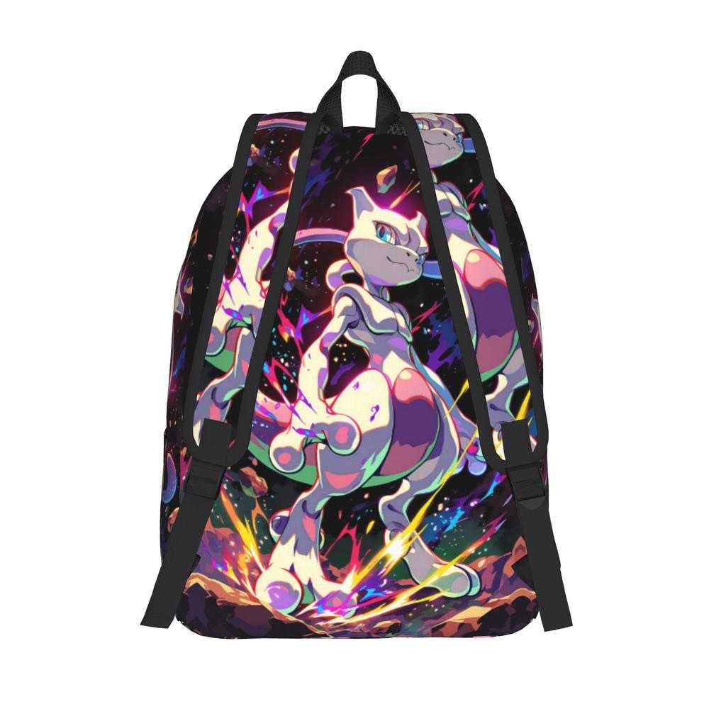 Fashion pokemon Backpack  Mochilas Fashion Camping Zipper Closure Rucksack