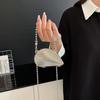 Mini Acrylic Shell Shoulder Bag Luxury Beaded Evening Bags for Women Clutch Handbags Coins Party Wedding Purses Crossbody Bag