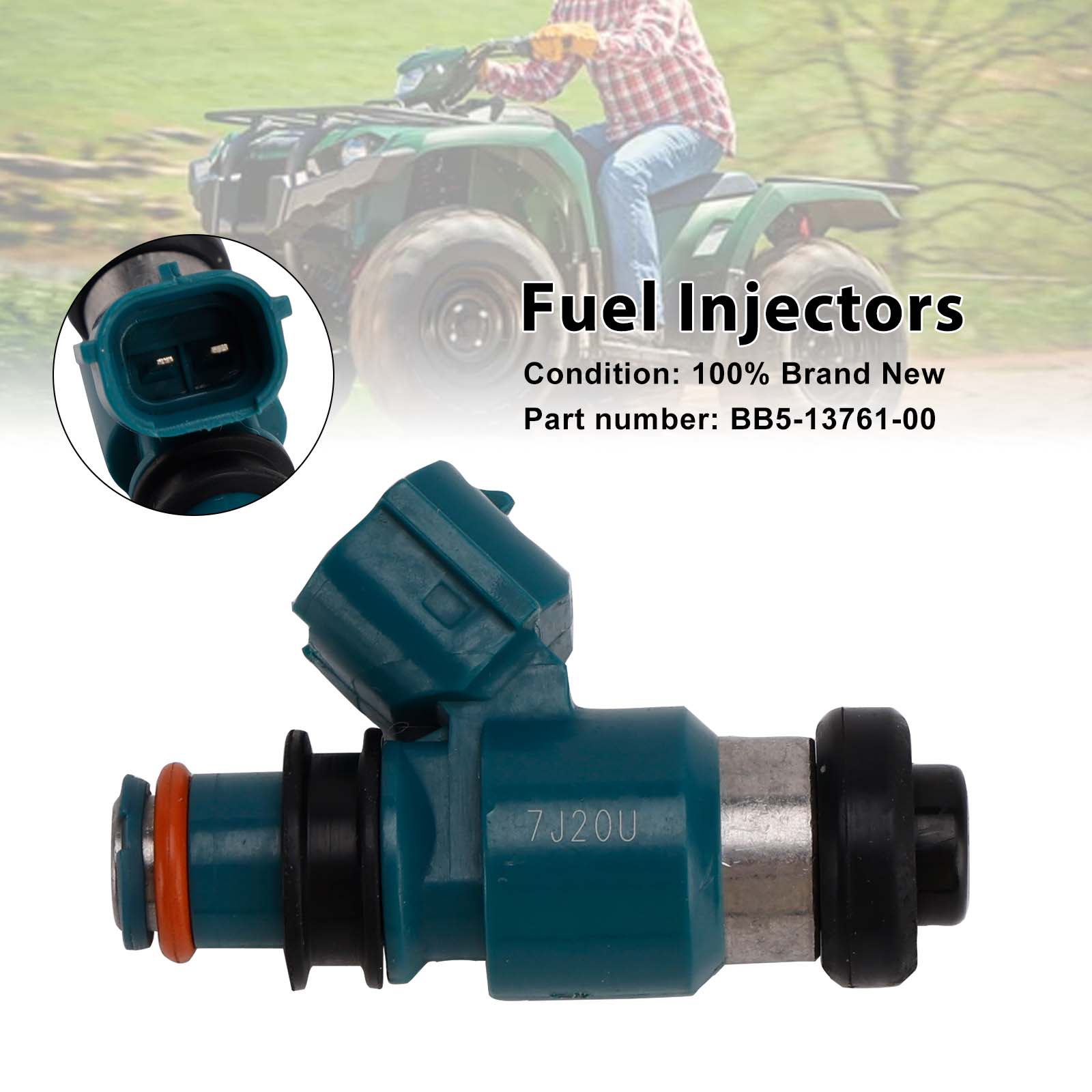 

BB5-13761-00 Fuel Injectors For Yamaha KODIAK 450 2018-2022
