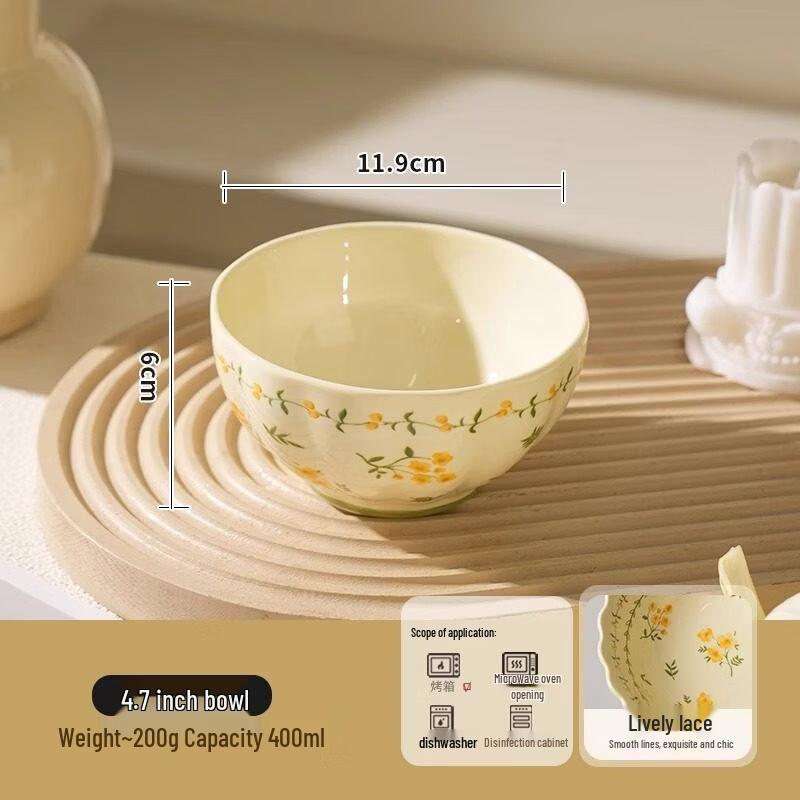 Cartoon Ceramic Rice Bowl