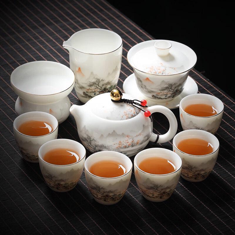 Chaxun Chinese Porcelain Kung Fu Tea Set