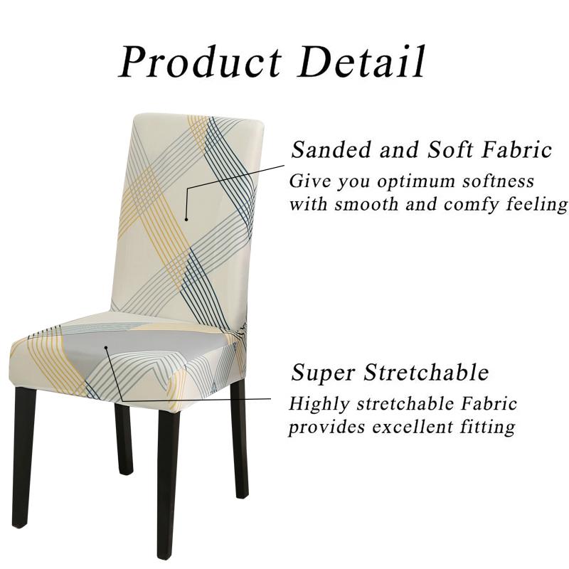 Dining Room Chair Covers Stretch Washable Chair Cover,Parsons Chair Slipcovers Protective for Home,Restaurant,Banquet,Kitchen