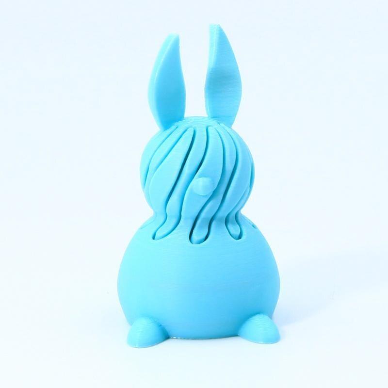 3D Printed Rabbit Spiral Tower Rotating Toy Decompression Gourd Spiral Cone Children'S Gift Home Decor