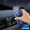 Hipacool Car Bracket for Phone Car Air Vent Phone Support Stand Holder Alloy Car Cell Phone Mount for 4.7-7inches iPhone Xiaomi