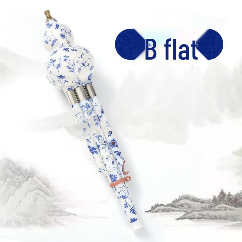 B Flat & C Key Ethnic Gourd Flute for Students & Beginners