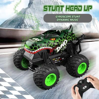 4WD RC Auto mit LED-Leuchten 2,4G Radio Fernbedienung Autos Off Road Control Trucks Jungen Spielzeug für Kinder