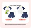 Little Maven Sommer Cartoon Kurzarm-Set für Kinder