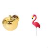 Fruit Sculpture Ceramic Figurine Decoration Collection Craft Delicate Ornament Desktop Statue for