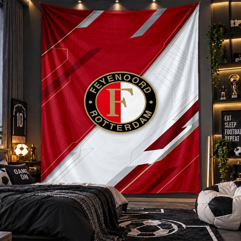 Wandbehang Feyenoord Druckstoff für Wohnzimmer Schlafzimmer Heimdekoration