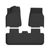 Tesla Model Y/3 Refresh Floor Mats & Trunk Storage - TPE Molded Carpets
