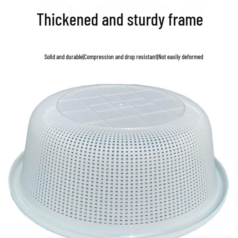 Thickened Perforated Plastic Drain Basket