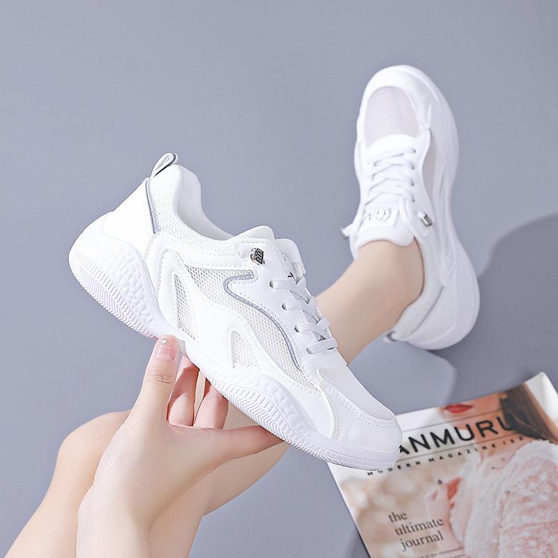 Summer new ins Forrest Gump shoes trendy breathable student running sneakers HY 35 белый