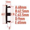 4PCS/lot 6 COLORS 68MM ADVAN RACING Car Wheel Center Hub Caps Car Refitted Emblem Logo Dust-Proof Cover