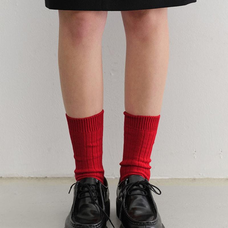 

Dunst for WOMEN CLASSIC LOGO SOCKS RED_UDSS5F102R2 RED_XXX
