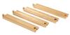 BRIO Straight Track 216mm (33341) for ages 3 and up [Toy, Wooden Toy, Wooden Track, Gift for BirthdayChristmas]