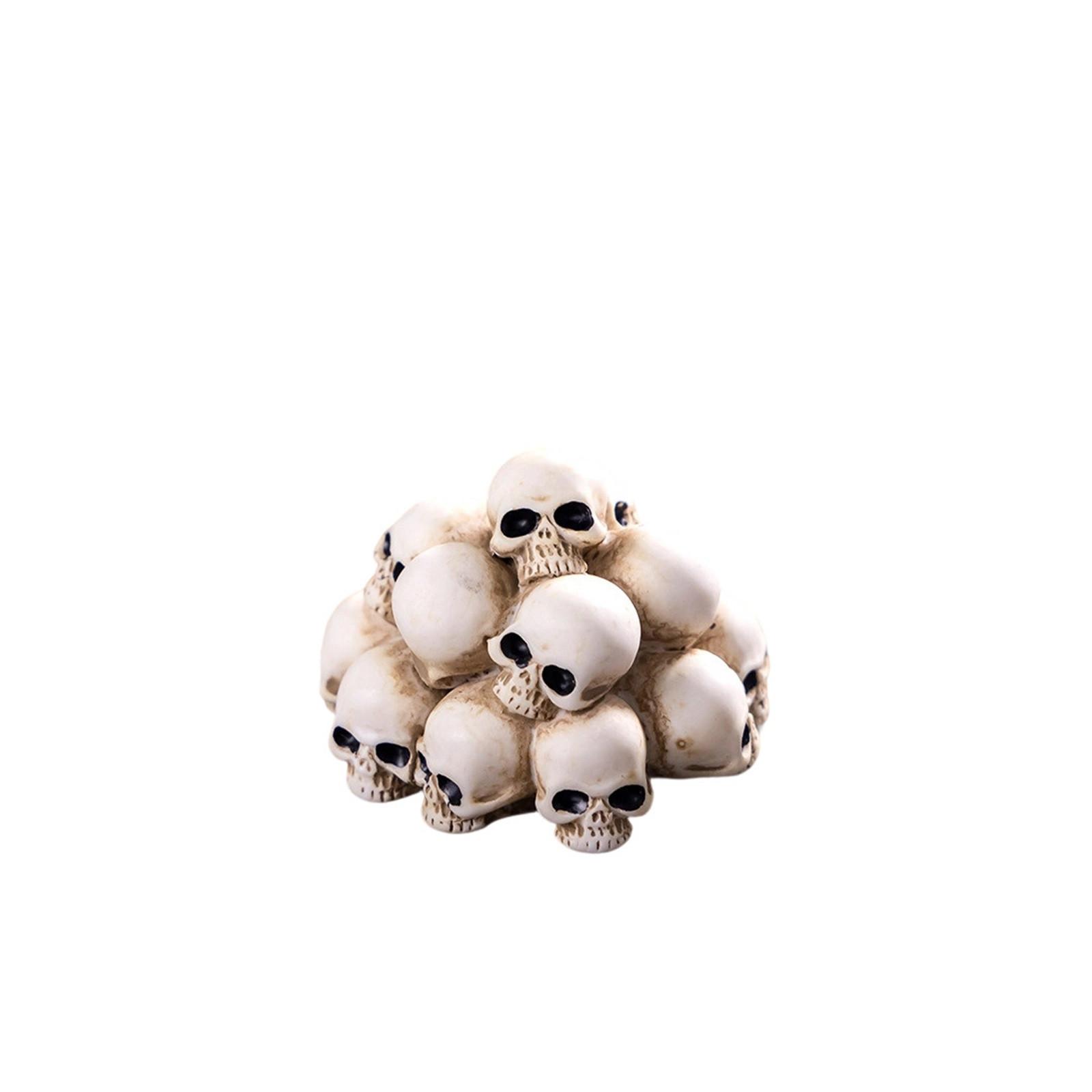 

Однотонный - Куча Скелетов Хэллоуин Ужасы Скелет Креативный Декор Сцены Аксессуары Настольные Маленькие Украшения DIY Изделия из Смолы One Size