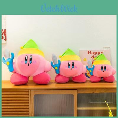 Plush Kirby Sword Character Toy With Soft Crystal Velvet For Kids And Collectors