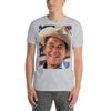 Ronald Präsident Reagan Glückliches Amerikanisches Pop Art Gemälde Buntes T-Shirt Unisex T-Shirt