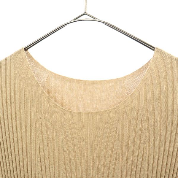 SNIDEL Short Sleeve One Piece 1 Ege Pleated Docking Knit Dress SWNO201055 Women Used