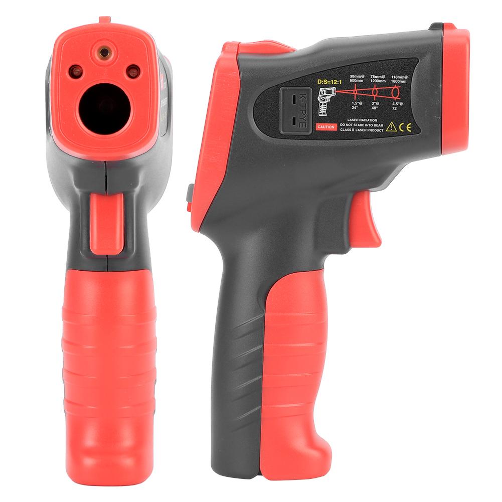 50 Celsius 650 Celsius  HandHeld Industrial Digital NonContact Infrared Thermometer with KThermocouple