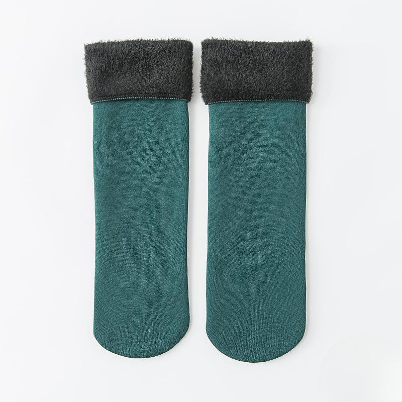 1/3/6Pairs Unisex Winter Warm Thicken Thermal Socks Wool Cashmere Snow Seamless Sock Velvet Soft Boots Floor Sleeping Socks