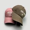 Retro Letter Embroidered Baseball Cap Men'S And Women'S Sunshade Fashion Trendy Brand Showing Face Small Cap