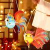 3D Koi Mid-Autumn Festival Lantern Chinese Style Glowing Handheld Lantern  Photo Props