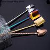 Creative 304 Stainless Steel Watermelon Scraper Spoon Spiced Straw for Beverages And Coffee Stirring Kitchen Utensil