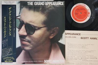 LP Record SCOTT HAMILTON - Grand Appearance KUX81G PROGRESSIVE 1978 Japan Obi Jazz Used