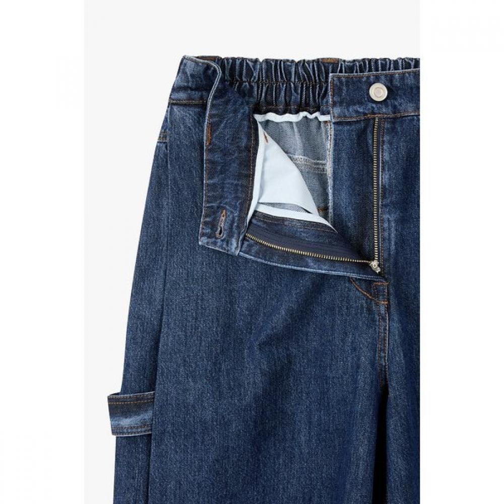 Studio Tomboy Side Tuck Detail Denim Half Pants 9106262301