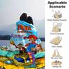 Pippi Longstocking Monkey Treasure Chest Ocean Blue Sky Blanket With Customizable Name Soft And Comfortable Shawl Blanket For All Seasons Suitable For
