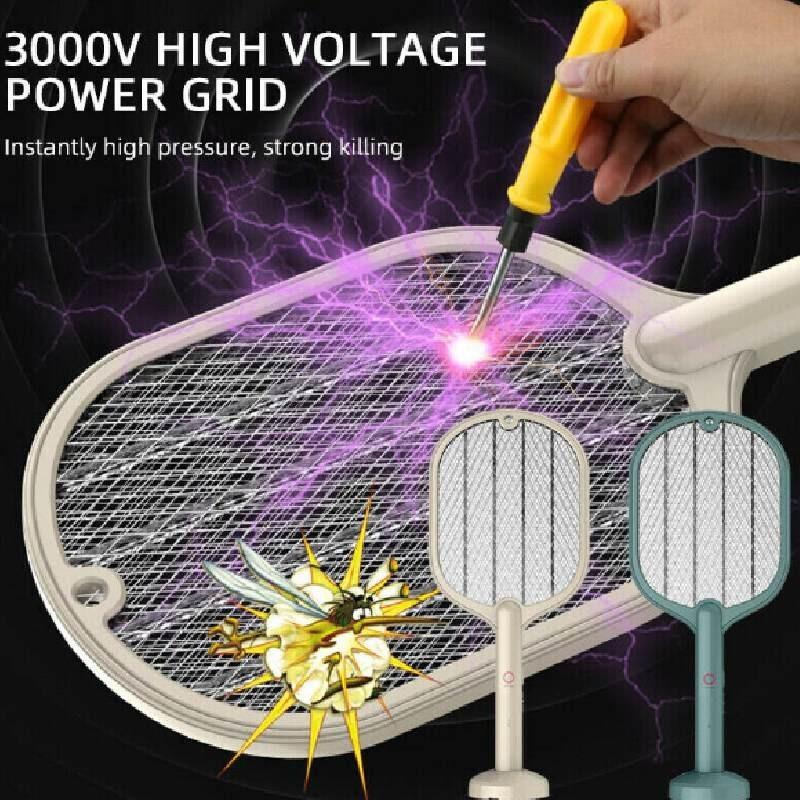 Innovative Usb Rechargeable Electric Mosquito Swatter Dual Function Mosquito Lamp