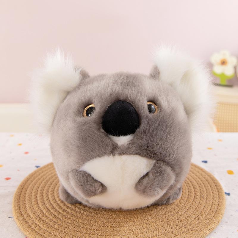 Cartoon Ball Panda Plush Toy Zoo Scenic Souvenir Tiger Crossbody Bag Children Koala