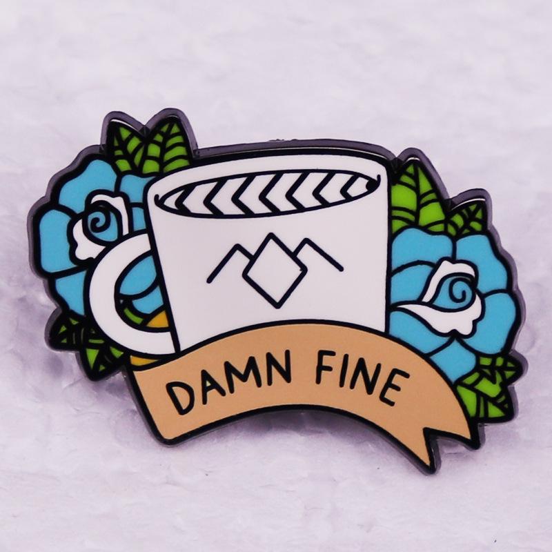 Dual Pinnacle Brooch