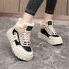 ZY12265 New Autumn and Winter Muffin Thick-soled Warm Women's Shoes with Velvet and Snow Cotton To Increase Height and Wear Resistance