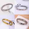 Elegant Adjustable Bracelet Jewelry Adjustable Bracelet In Stainless Steel Eye Catching Elastic Wrist Chain Ornament